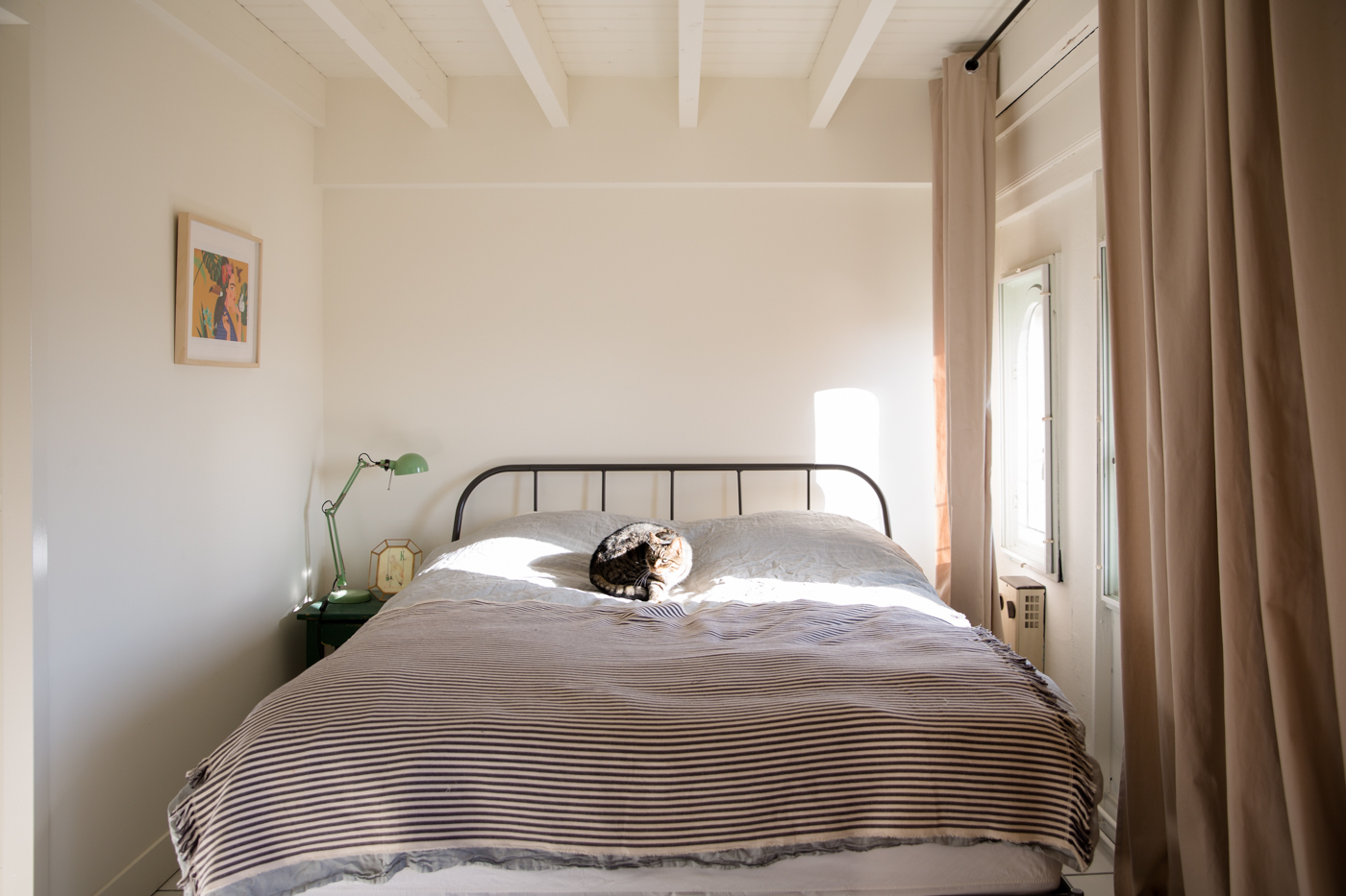 Afbeelding van een bed